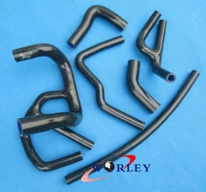 BLACK SILICONE RADIATOR HOSE FOR AUSTIN/ROVER MINI COOPER S SPI 1275/1.3L 90-96 - Picture 1 of 4