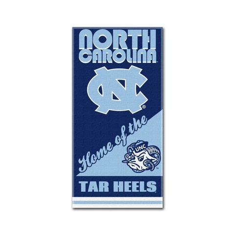 NCAA North Carolina Tar Heels Home Beach Towel, 28 x 58-Inch Cover