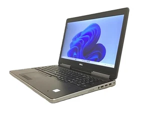 Dell Precision 7520 15.6" Xeon E3-1505m v6 3.0GHz 32GB 256GB SSD Nvidia 4GB W11P - Photo 1/14