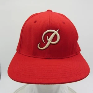 Primitive Apparel Adult Hat Cap Red White Logo Spell Out Snap Back Discolored * - Picture 1 of 12