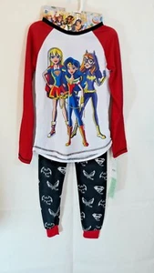 DC Super Hero Girls 2- Pc Sleepwear Multicolor Long Sleeve Pajamas Set  - Picture 1 of 11