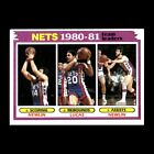 Mike Newlin/Maurice Lucas 1981-82 Topps New Jersey Nets #57 1