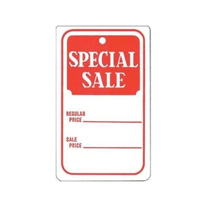 NAHANCO 200 1 3/4 x 2 7/8 Special Tag (Pack of 1000) - Picture 1 of 5