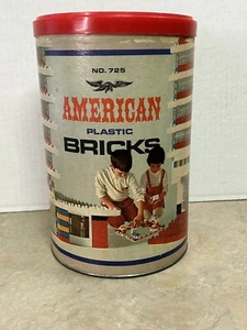 Vintage Halsam American Plastic Bricks Lot - Picture 1 of 4