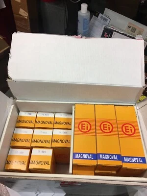 Lote de tubos de vacío Real EI Factory Yugoslavia EL509 nuevo stock antiguo 24 piezas nuevo en stock Foto 1 de 3