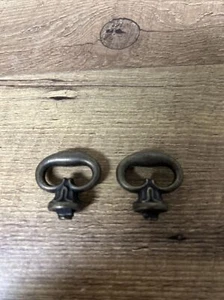 2 Mock Schlüsselknauf antikes Messing (KEIN SCHRAUBEN ENTHALTEN) - Bild 1 von 3
