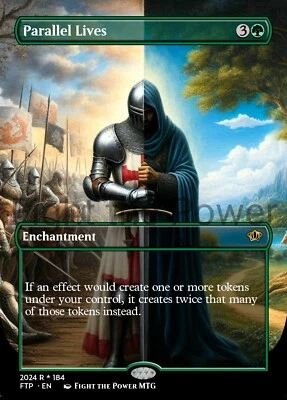 Parallel Lives Borderless Style Card For EDH and Playtest - Image 1 of 3