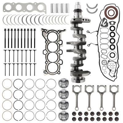 G4NC 2.0L Engine Pistons Gasket Bearing Kit w/ Crankshaft & Rods For Hyundai Kia - Image 1 of 4