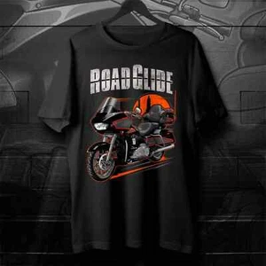 Harley Davidson Road Glide Limited T-Shirt for Bikers, HD FLTRK Tee Shirt - Picture 1 of 33