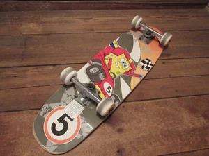 Vintage Viacom Complete SPONG BOB SQUARE PANTS Skateboard - Picture 1 of 9