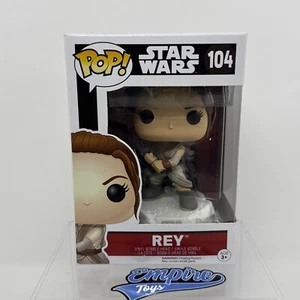 Rey (mit Lichtschwert) #104 Star Wars Force Awakens Funko Pop! Kostenloser Versand - Bild 1 von 6
