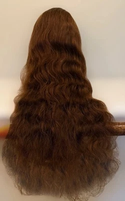 Gorgeous, 28 Inch, 100% Human Hair, Rich Brown Tone, Body Wave Style, Wig - Image 1 of 4