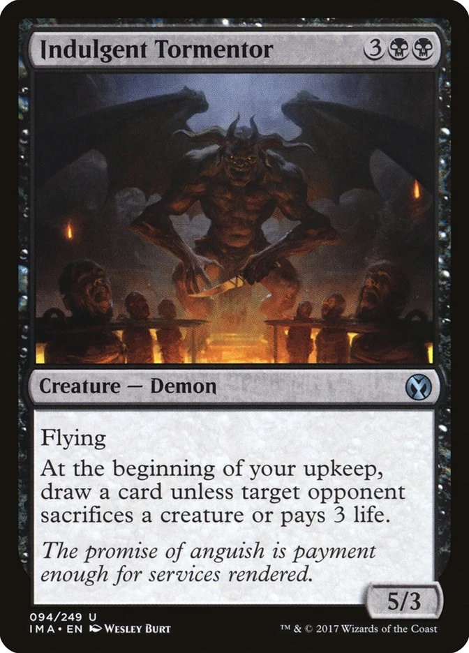 Indulgent Tormentor 94 LP Normal Iconic Masters MTG EN - Image 1 of 1