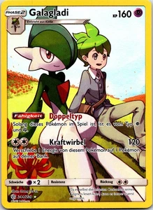 Galagladi (Secret) Secret Rare SM - Cosmic Eclipse 244/236 NM deutsch Pokemon Ka - Bild 1 von 1