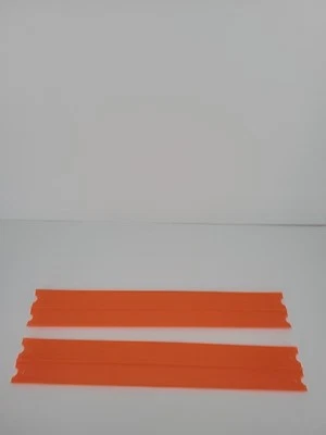 Hot Wheels Orange TRACK BUILDER 20" Pieces Replacement Parts - Image 1 of 2
