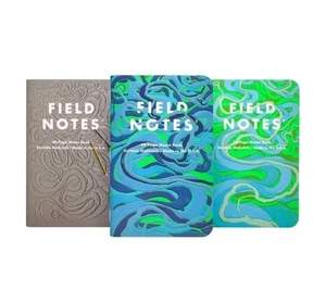 Field Notes "Is A River Alive?" Edition 3.5" x 5.5" 48 pages graph pack of 3 - Picture 1 of 2