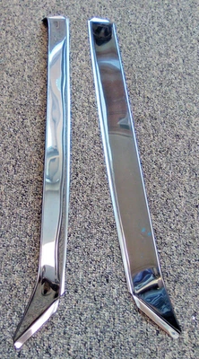 Viseras de ventana de puerta delantera Malibu Wagon 1978-83 carrocería G raras LOC-146DG Foto 1 de 4