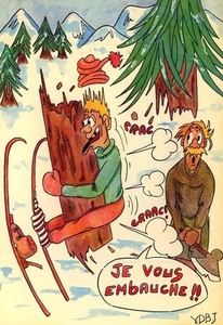 HUMOUR (ski) je vous embauche ? - Picture 1 of 1