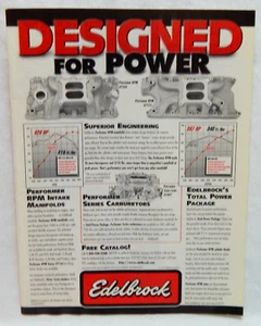 EDELBROCK 1997 ADVERTISING AD - Picture 1 of 1