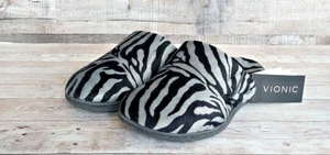 Vionic Gemma Mule Slipper - Women's Size 5 - Zebra - Picture 1 of 11