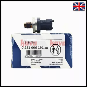 0281006191 Sensore pressione carburante 0281006326 per Opel Renault V-Auxhall - Foto 1 di 3