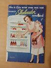 1951, Crosley Shelvador Refrigerator Owners Manual with Recipes, #RE 5039 104 photo