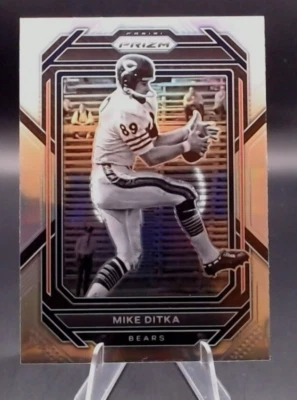 Panini Prizm 2022 - Mike Ditka #55 Silver Prizm Foto 1 de 2