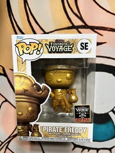 2024 SDCC Funtastic Voyage Fundays Pirate Freddy Gold Funko Pop LE350 - Picture 1 of 6