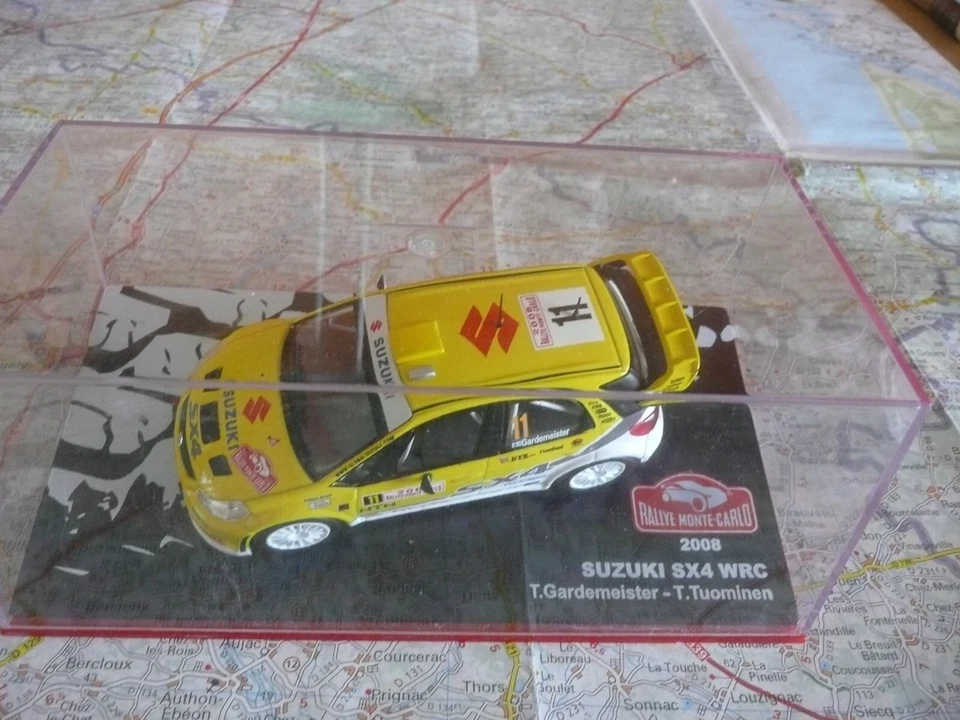 Suzuki SX4 WRC n°11 Monte Carlo 2008 IXO 1/43 Neuve en boite - Photo 1/1