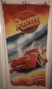 Disney Cars - LIGHTNING McQUEEN BATH BEACH SWIMMING POOL TOWEL 53”x28” - Picture 1 of 8