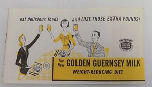 GOLDEN GUERNSEY MILK WEIGHT-REDUCING DIET DAIRY ADVERTISEMENT ADVERTISING AD - Picture 1 of 5