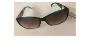 Panama Jack Sonnenbrille PJ 99 braun & blaues Gestell mit Schmucksteinen braune Gläser mit Farbverlauf - Bild 1 von 2