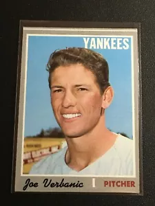 F59920 1970 Topps #416 Joe Verbanic YANKEES - Picture 1 of 1