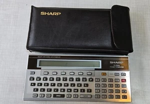 🧮 Vintage NEUWERTIGER SHARP POCKET COMPUTER PC-1500 - Bild 1 von 12