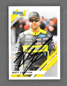 MATT CRAFTON NASCAR Signed Panini DONRUSS Card 2020 #79 - Picture 1 of 1