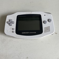 Nintendo Game Boy Advance silver/platinum Handheld System (READ DESCRIPTION)