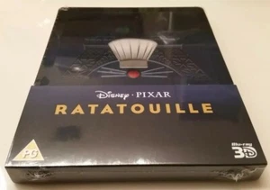 Disney's Ratatouille 3D Embossed STEELBOOK (Blu-ray, UK) **SEALED** REGION B - Foto 1 di 10