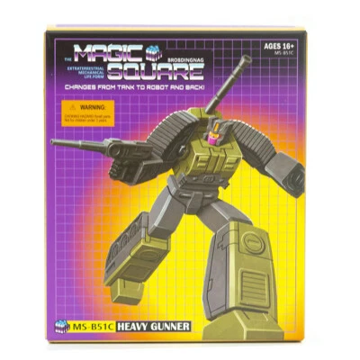 MS-TOYS MS-B51C HeavyGunne G1 Brawl Bruticus Magic Square Action Figure in stock - Image 1 of 4