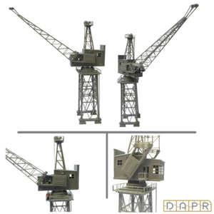 DAPR - N Gauge Model Scenery Building Kit - Vintage Dock Crane - Picture 1 of 9