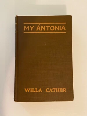 Willa Cather - MY ANTONIA - Rare First Edition with Illustrations - 1918 Foto 1 de 4