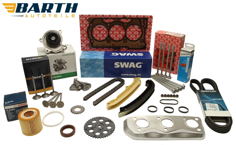 Steuerkettensatz Wasserpumpe VW 1,2 6 V SWAG 99130495 BBM AWY BMD - Bild 1 von 1