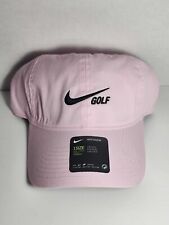 Nike Heritage86 Washed Golf Hat Pink Adult Unisex Adjustable Cap CU9887-663 NEW