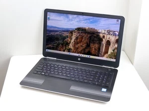 HP 15-au123cl 15.6 Full HD Laptop Intel Core i7-6500U 12GB DDR4 512GB SSD Win 11 - Picture 1 of 6