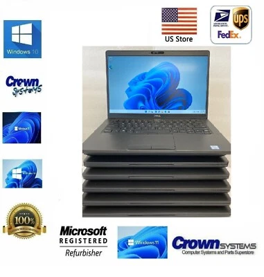 Lote 10 Ultrabook Laptop Dell Latitude 5400 8ª Gen. 256GB SSD 16GBRAM I5-8365U Foto 1 de 4