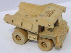 TONKA Wooden Toy Dump-Truck Hard to Find Collectible in 2023 - Picture 1 of 1