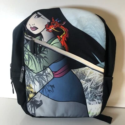 Disney Mulan Mochila Mojo Life Frontal Cremallera Bolsillo Correas Ajustables NUEVA Foto 1 de 4