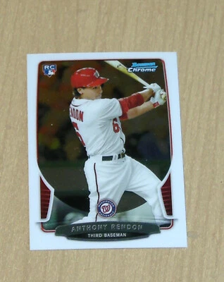 2013 Bowman Chrome Mini Anthony Rendon rookie #317  - Image 1 of 2