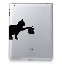 CAT (No2). Apple iPad Mac transfer Macbook Sticker Vinyl decal. Custom colour