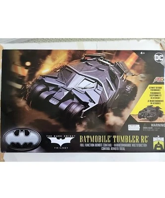 DC Comics The Dark Knight Trilogy Batmobile Tumbler Remote Control Car Batman - Image 1 of 4