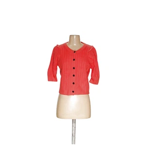 Free People Orange Button-Up Top - Imagen 1 de 4